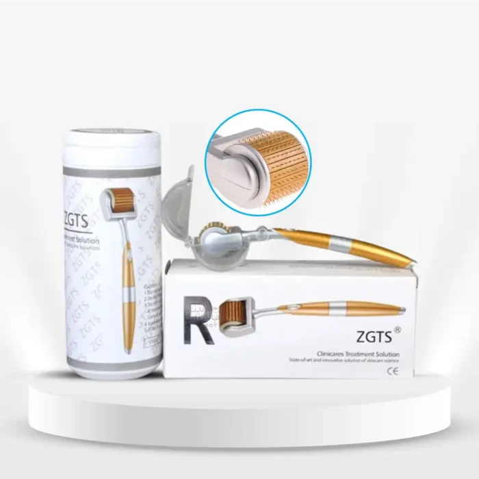 ZGTS DERMA ROLLER 1:1 Titanium Niddle (192 Niddle)