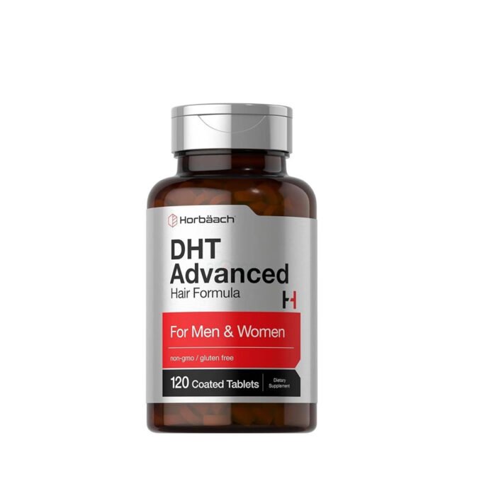 Horbäach - DHT Advanced Hair Formula | 120 Tablets | Non-GMO and Gluten Free
