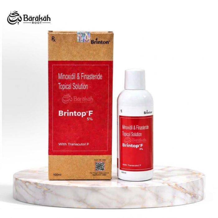 Brinton Brintop F 5% Minoxidil & Finasteride Topical Solution – 100ml